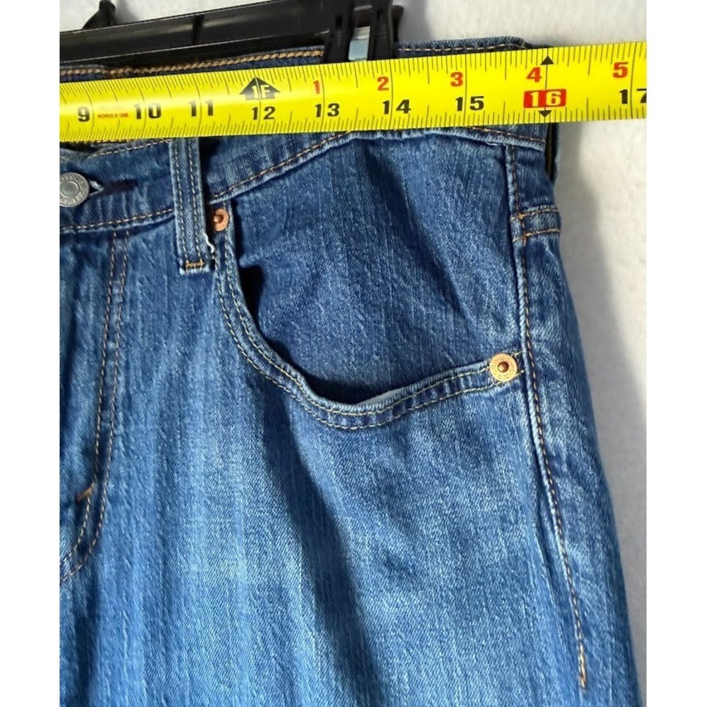 Levi's 559 Jeans Men 32X30 Blue Demin Relaxed‎ Fit Straight Leg Cowboy - Picture 6 of 15